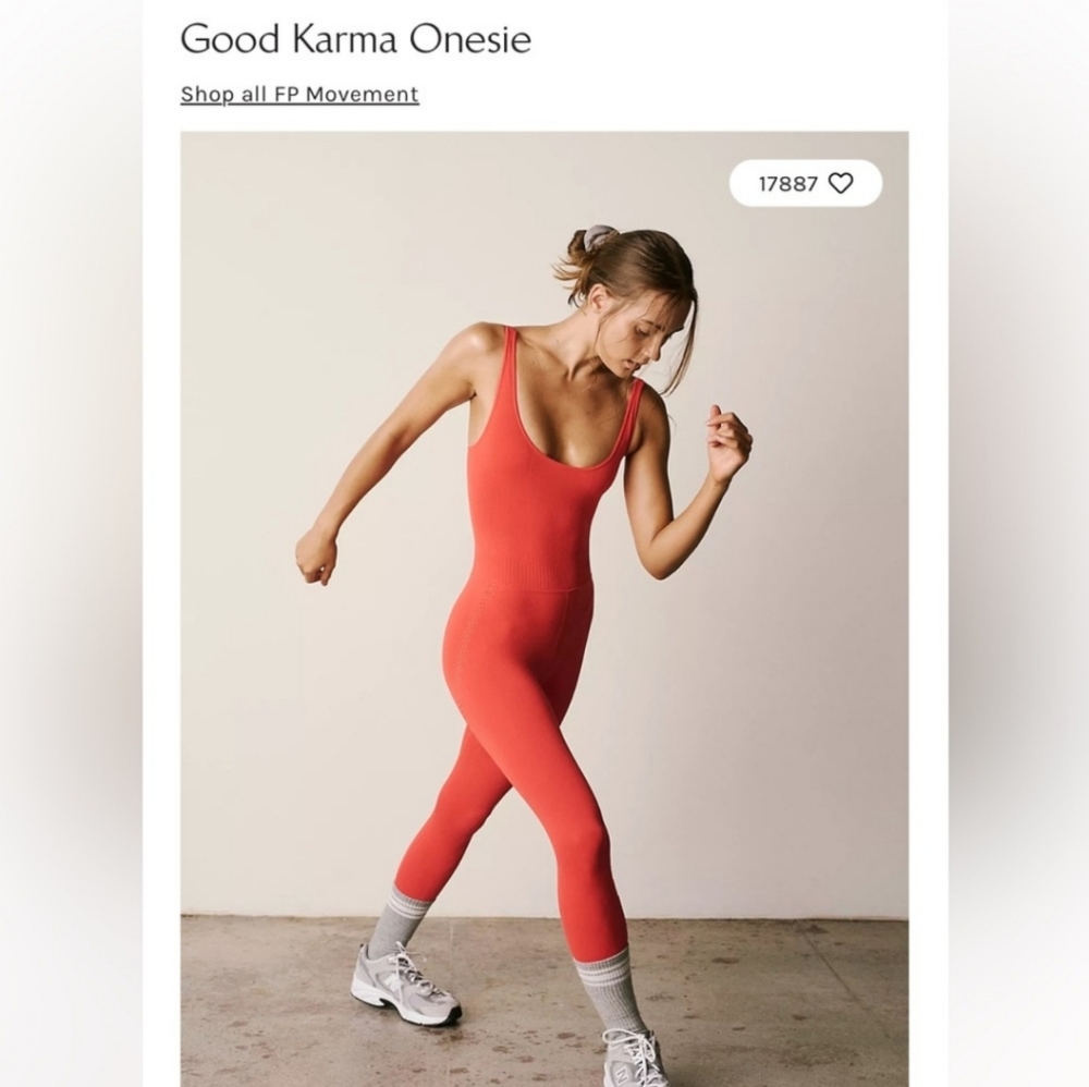 #277 Free People Good Karma Onesie Nwot